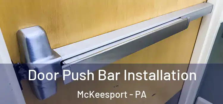  Door Push Bar Installation McKeesport - PA