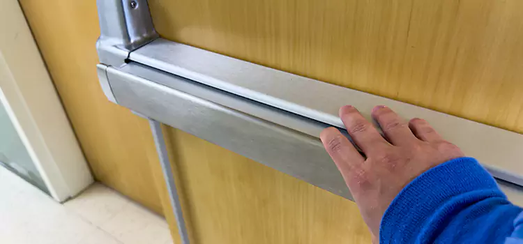Installing a Push Bar on a Door McKeesport