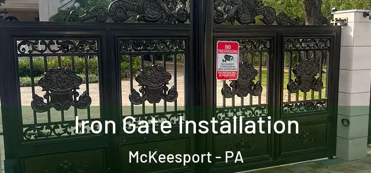 Iron Gate Installation McKeesport - PA