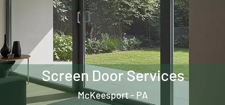 Screen Door Services McKeesport - PA